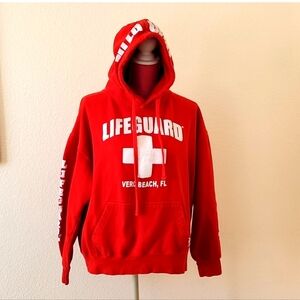Life Guard Vero Beach Novelty Sweatshirt Size XXL